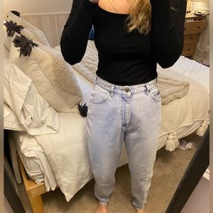 Lee light wash vintage jeans